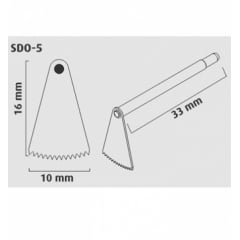 SERRA OSCILATORIA CIRURGICA DENTFLEX SDO5